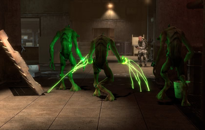 Obrázek ze hry Black Mesa Source.